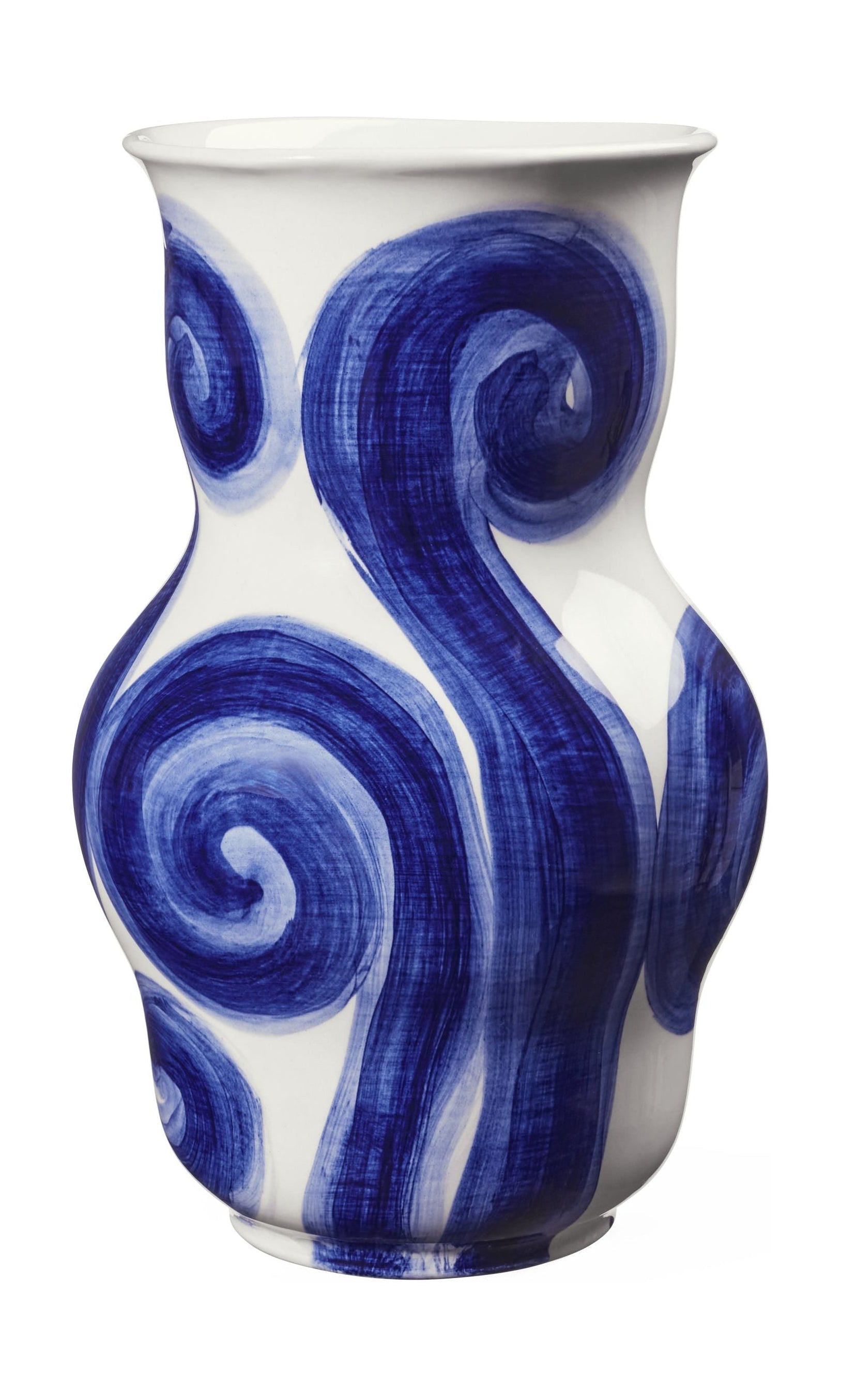 [product_category]-Kähler Tulle Vase H22.5 Cm Blue-Kähler-5703779188072-695015-KAH-1
