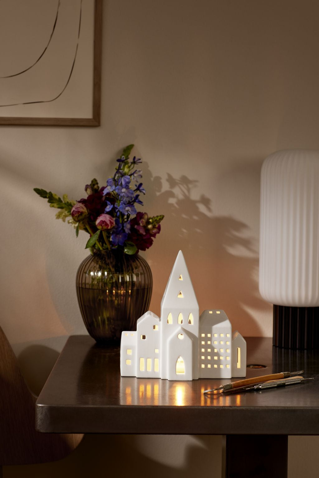 [product_category]-Kähler Urbania Lighthouse City, White-Kähler-5703779184944-693521-KÄH-12