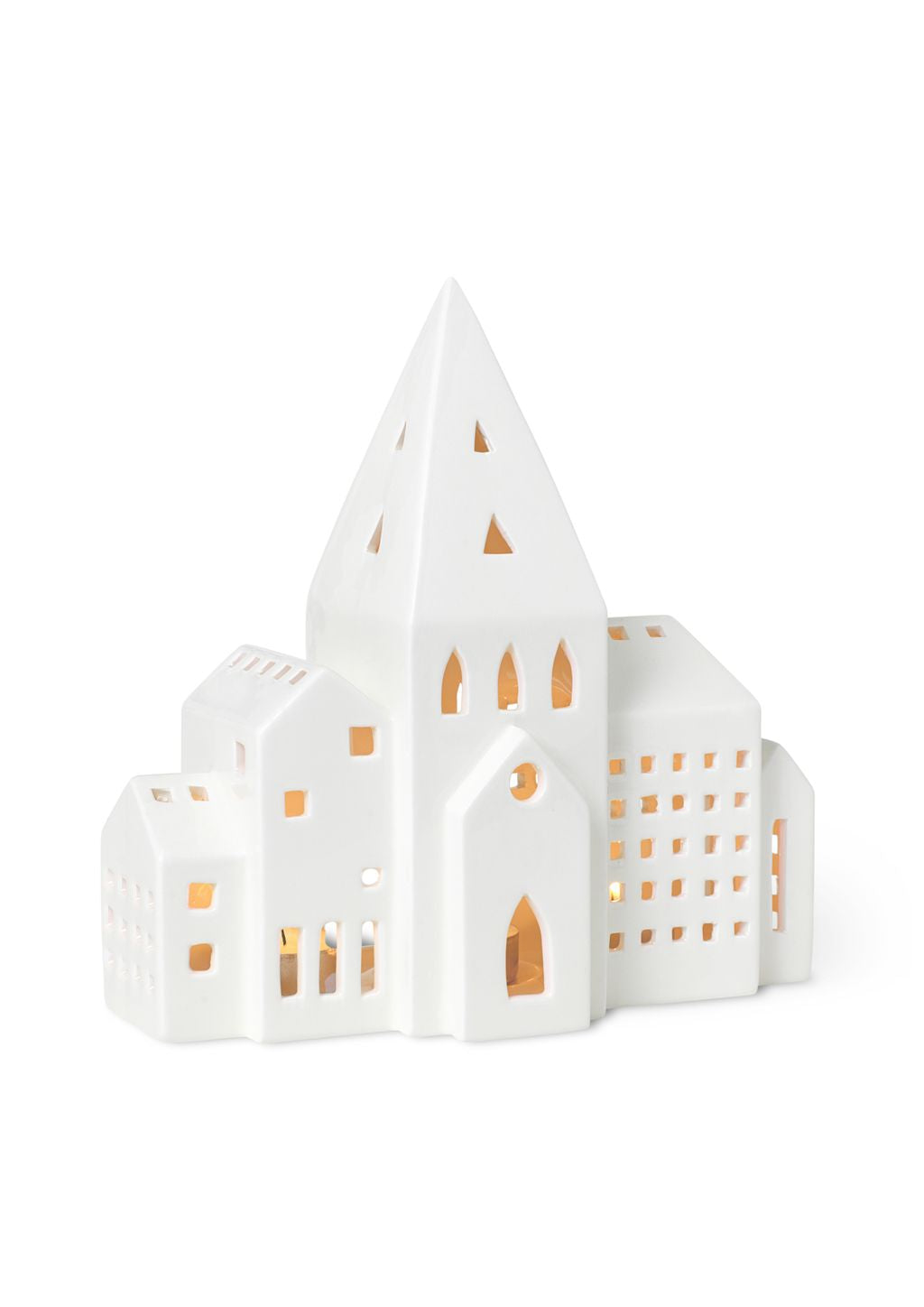 [product_category]-Kähler Urbania Lighthouse City, White-Kähler-5703779184944-693521-KÄH-2
