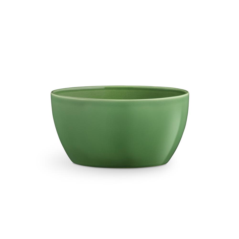 [product_category]-Kähler Ursula Oval Bowl 17x12 Dark Green-Kähler-5703779183374-691994-KAH-1