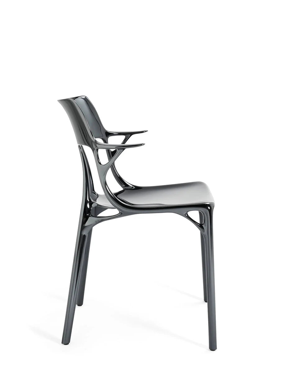 [product_category]-Kartell A.I. Chair, Titanium-Kartell-8058967311204-05887OY-KAR-3
