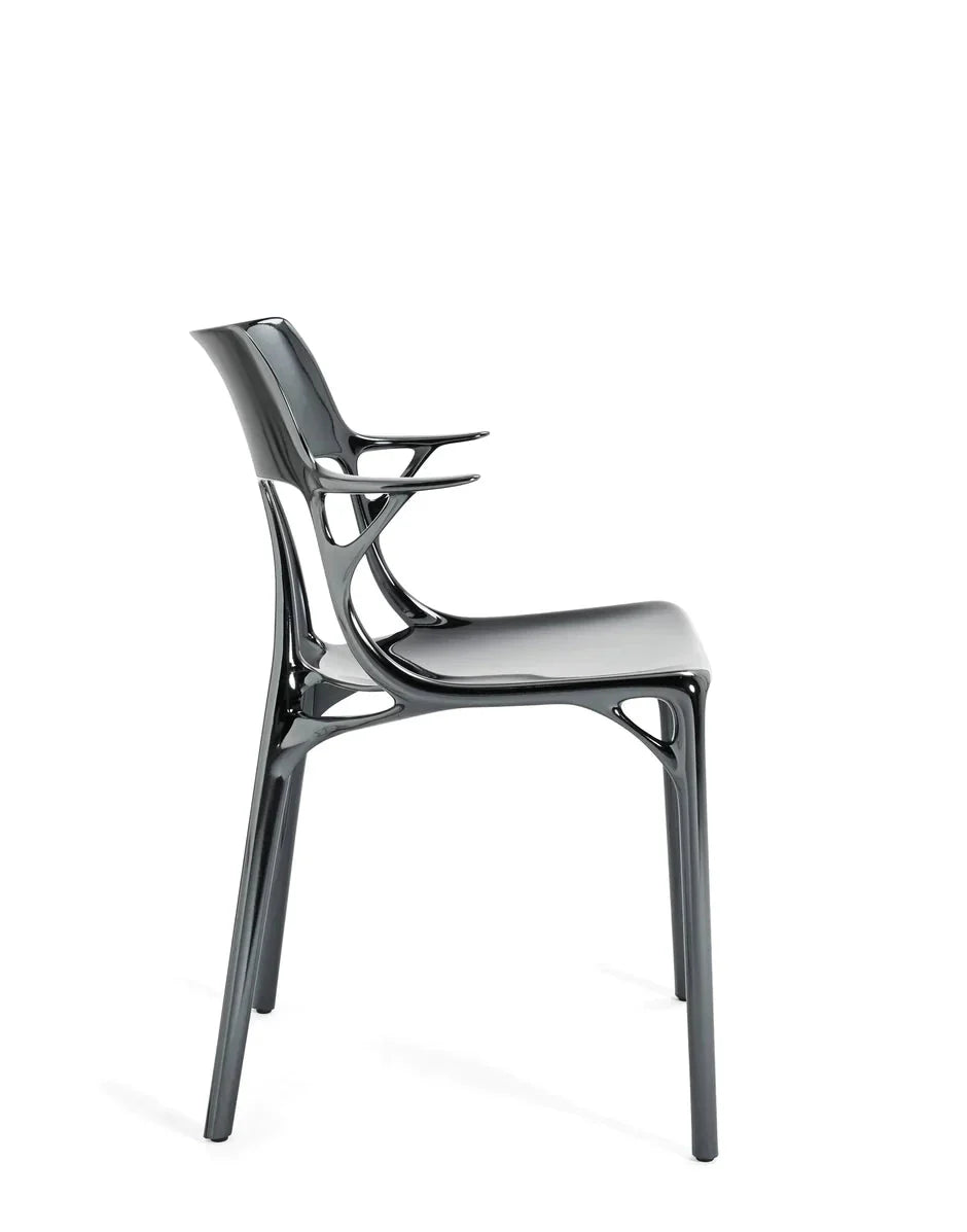 [product_category]-Kartell A.I. Chair, Titanium-Kartell-8058967311204-05887OY-KAR-8