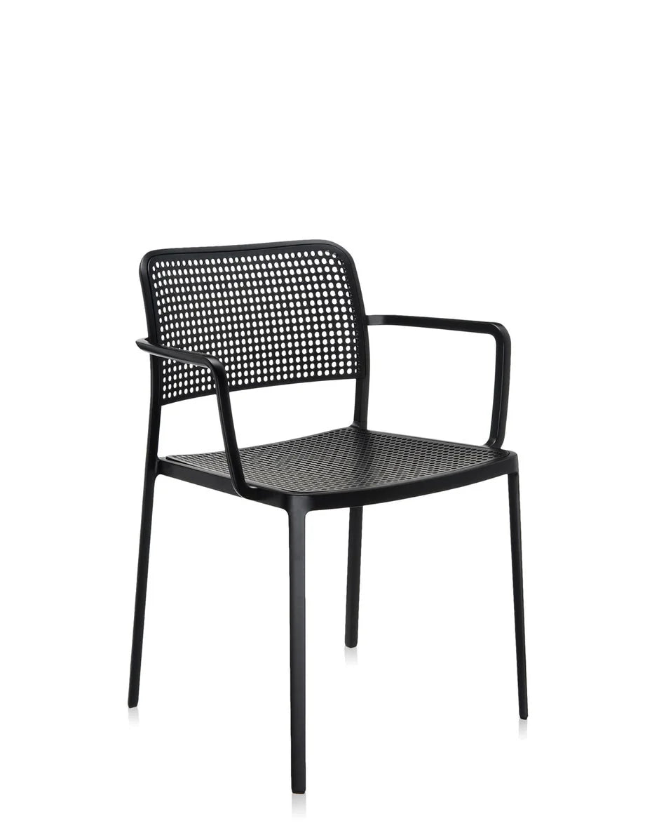 [product_category]-Kartell Audrey Armchair, Black/Black-Kartell-8058967071030-05876N2-KAR-2