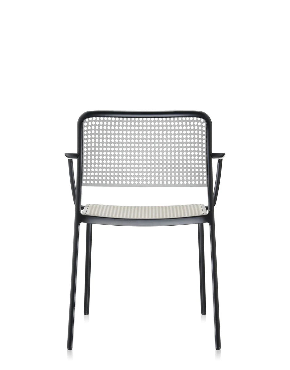 [product_category]-Kartell Audrey Armchair, Black/Light Grey-Kartell-8058967071047-05876N3-KAR-4