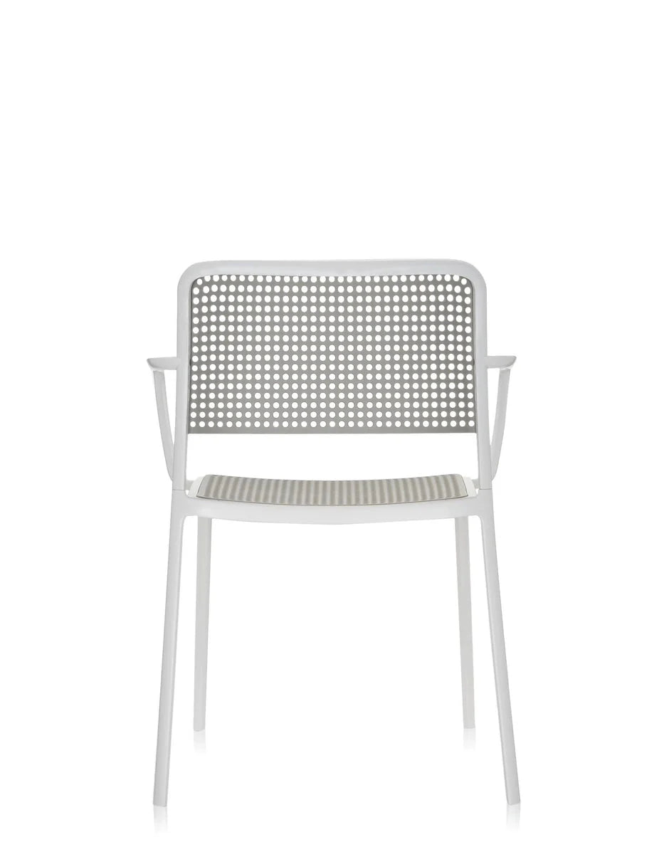 [product_category]-Kartell Audrey Armchair, White/Light Grey-Kartell-8058967071009-05876B3-KAR-4