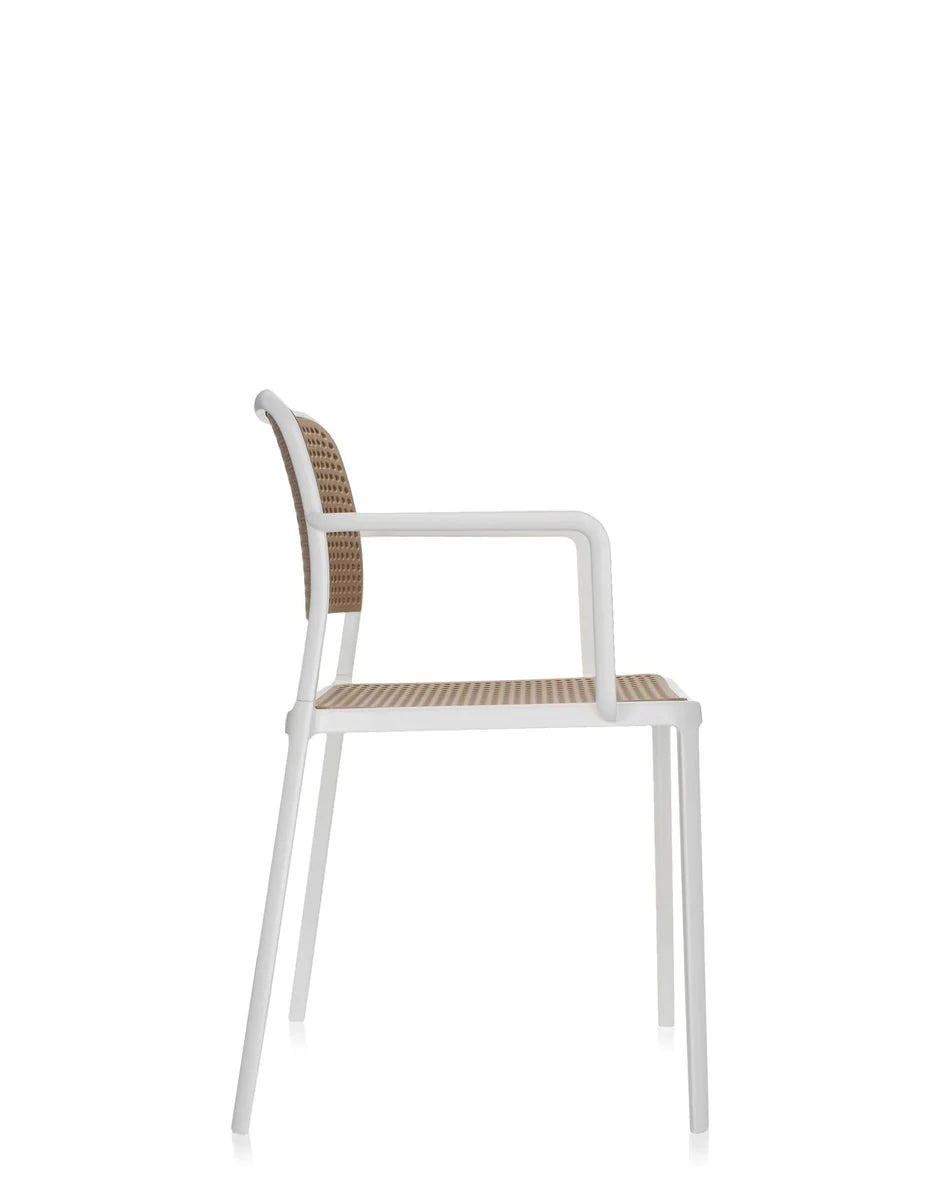 [product_category]-Kartell Audrey Armchair, White/Sand-Kartell-8058967071016-05876B4-KAR-3