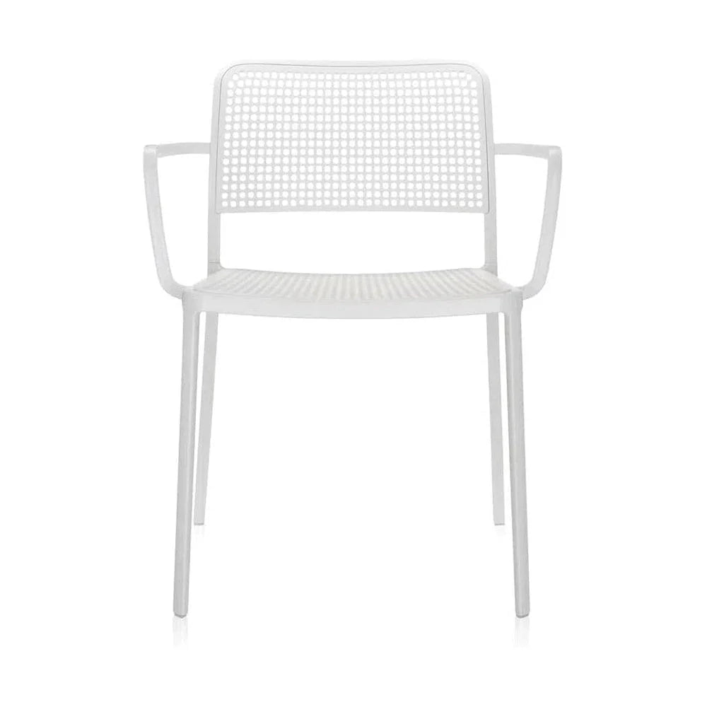 [product_category]-Kartell Audrey Armchair, White/White-Kartell-8058967070989-05876B1-KAR-1