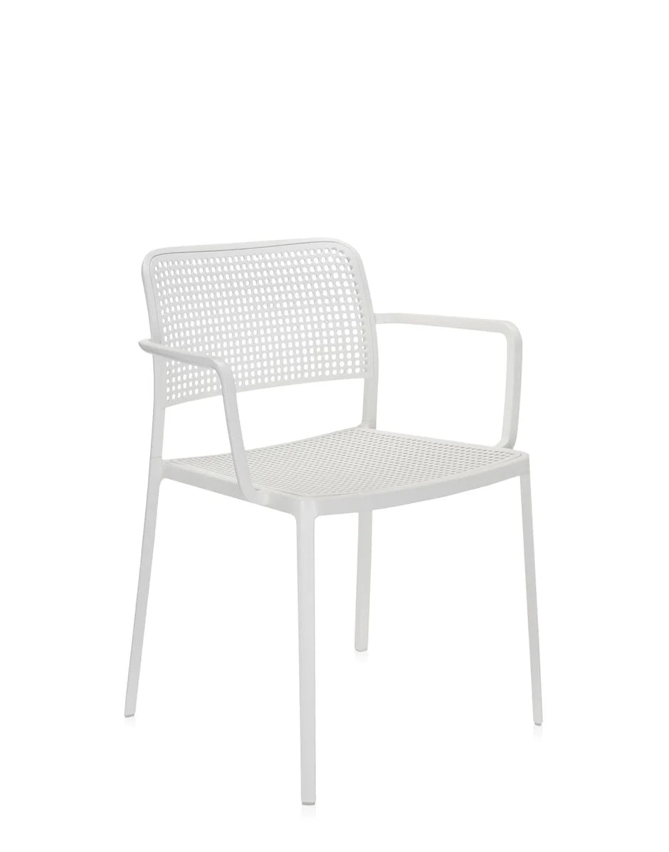 [product_category]-Kartell Audrey Armchair, White/White-Kartell-8058967070989-05876B1-KAR-2