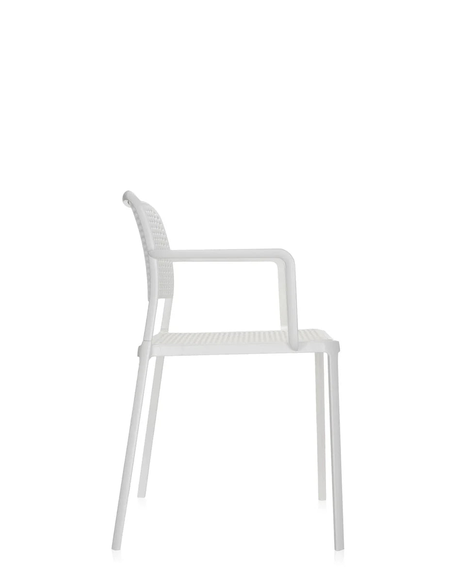 [product_category]-Kartell Audrey Armchair, White/White-Kartell-8058967070989-05876B1-KAR-3