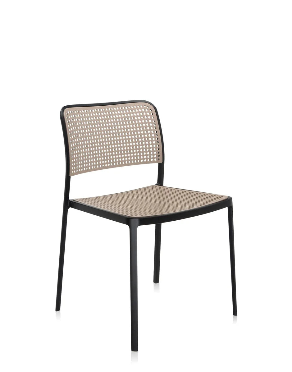 [product_category]-Kartell Audrey Chair, Black/Sand-Kartell-8058967070903-05875N4-KAR-2