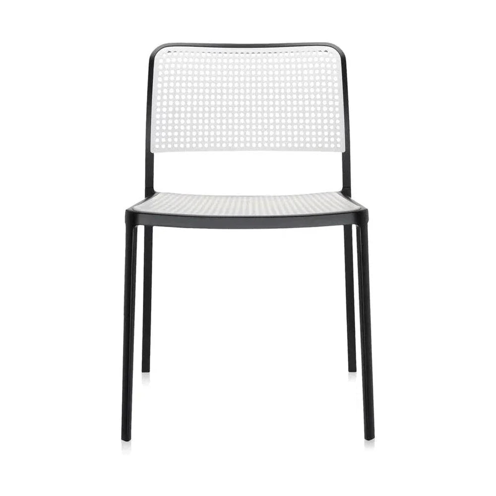 [product_category]-Kartell Audrey Chair, Black/White-Kartell-8058967070873-05875N1-KAR-1