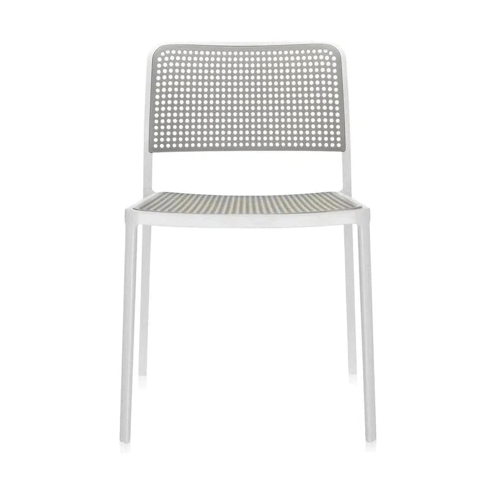 [product_category]-Kartell Audrey Chair, White/Light Grey-Kartell-8058967070859-05875B3-KAR-1