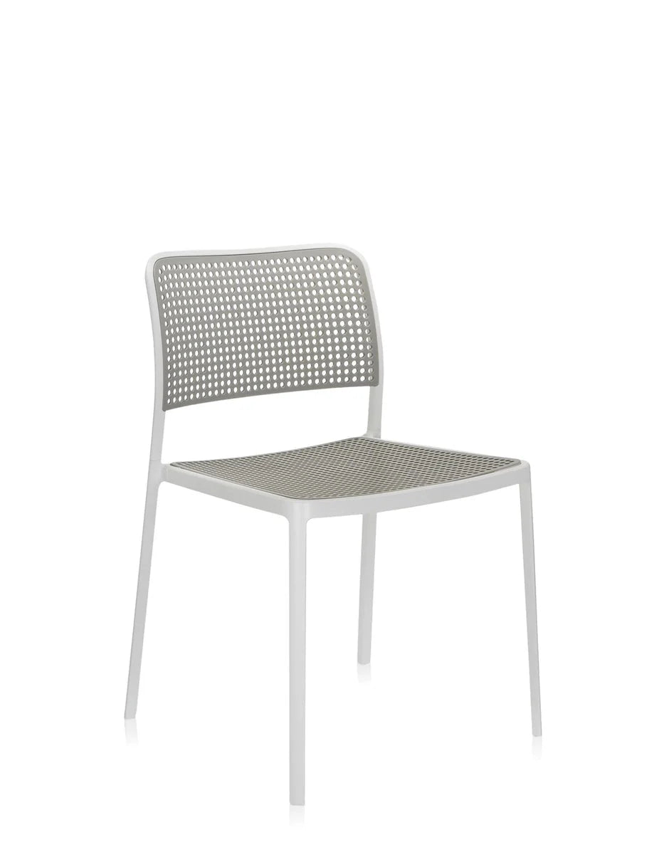 [product_category]-Kartell Audrey Chair, White/Light Grey-Kartell-8058967070859-05875B3-KAR-2