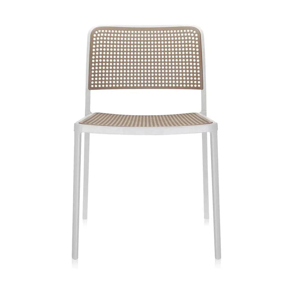 [product_category]-Kartell Audrey Chair, White/Sand-Kartell-8058967070866-05875B4-KAR-1