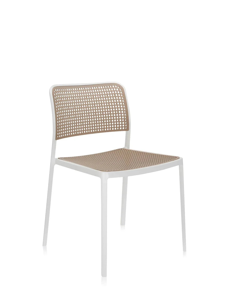 [product_category]-Kartell Audrey Chair, White/Sand-Kartell-8058967070866-05875B4-KAR-2