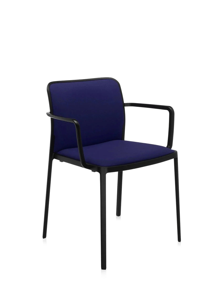 [product_category]-Kartell Audrey Soft Armchair, Black/Blue-Kartell-8058967162011-05976NP-KAR-2