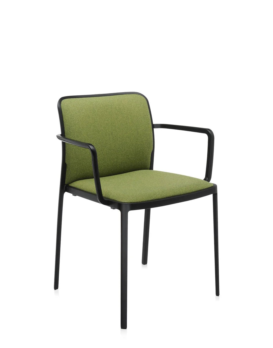 [product_category]-Kartell Audrey Soft Armchair, Black/Green-Kartell-8058967161854-05976NS-KAR-2