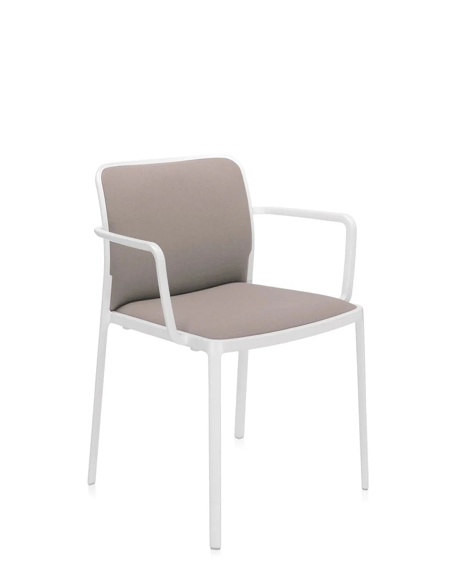 [product_category]-Kartell Audrey Soft Armchair, White/Beige-Kartell-8058967162295-05976BD-KAR-2