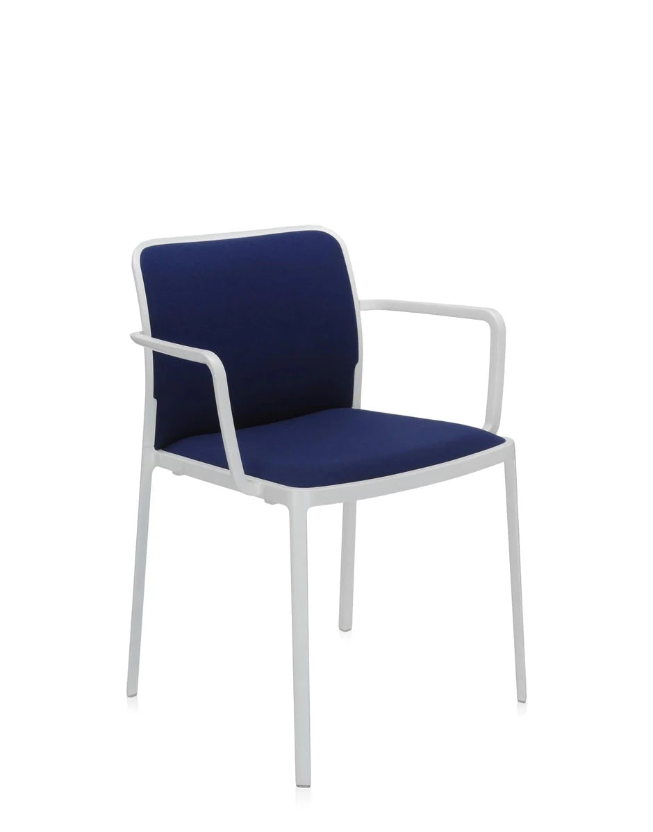 [product_category]-Kartell Audrey Soft Armchair, White/Blue-Kartell-8058967162370-05976BP-KAR-2