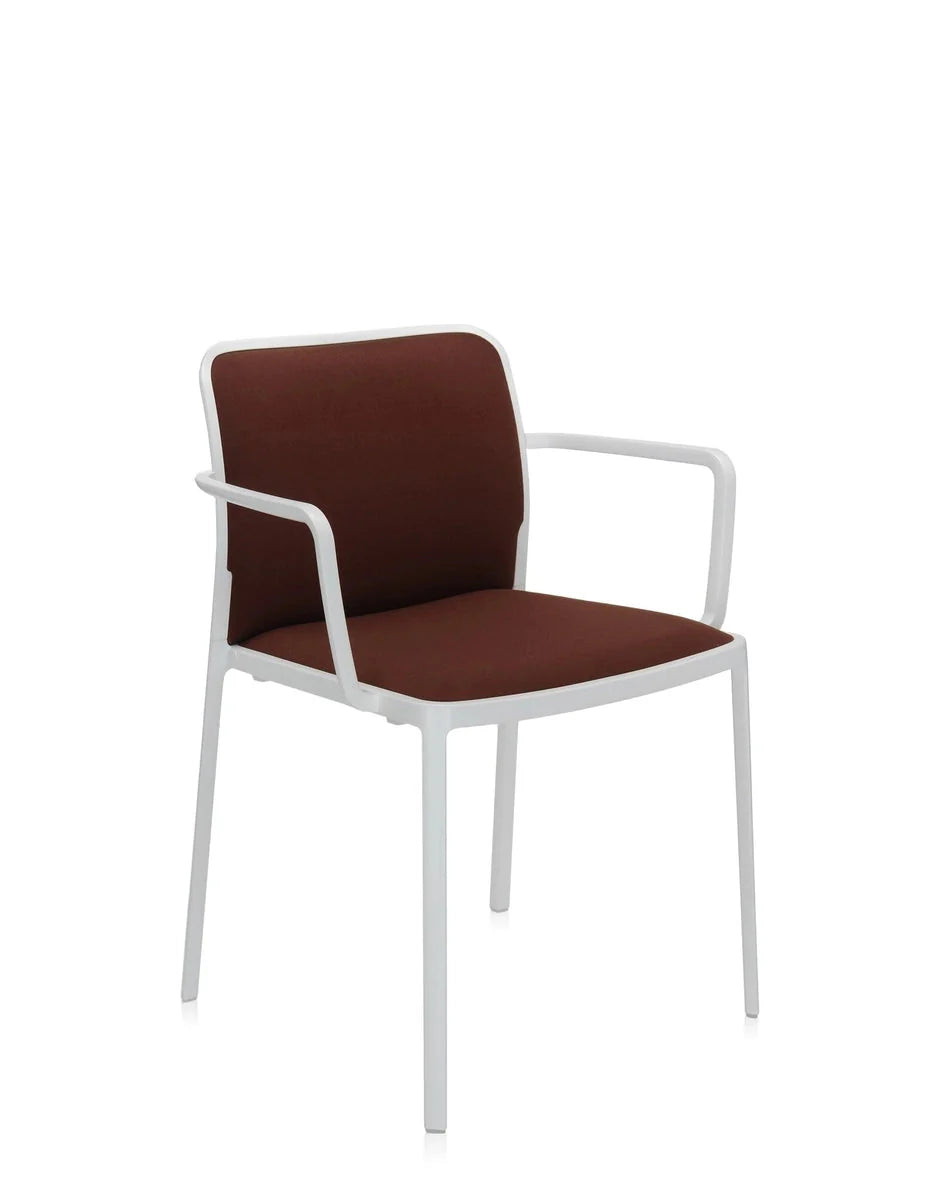 [product_category]-Kartell Audrey Soft Armchair, White/Brick Red-Kartell-8058967162332-05976BM-KAR-2