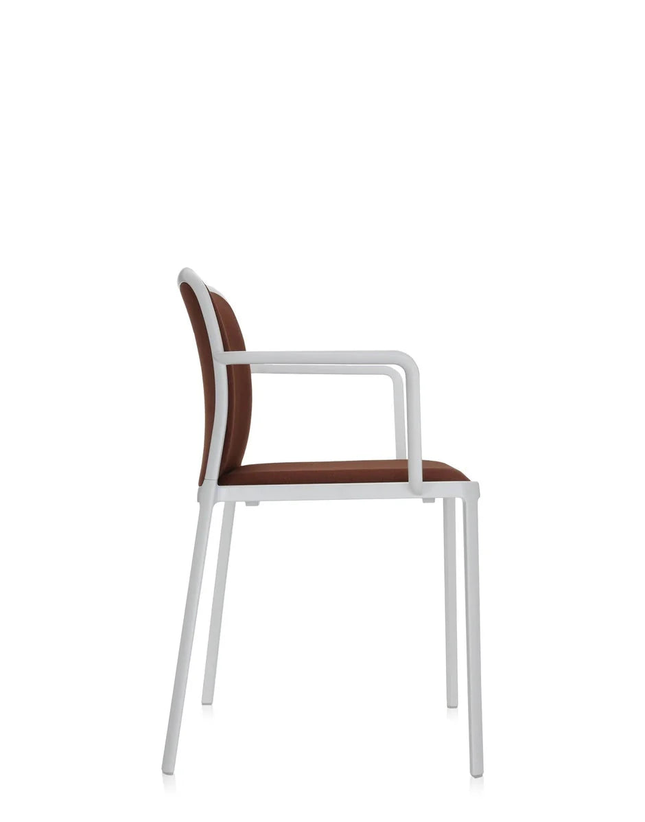 [product_category]-Kartell Audrey Soft Armchair, White/Brick Red-Kartell-8058967162332-05976BM-KAR-3