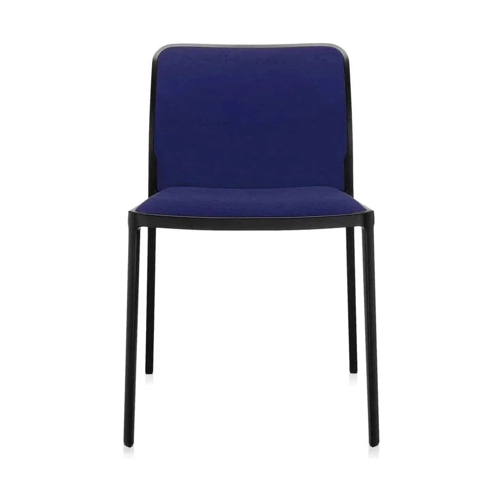[product_category]-Kartell Audrey Soft Chair, Black/Blue-Kartell-8058967161991-05975NP-KAR-1