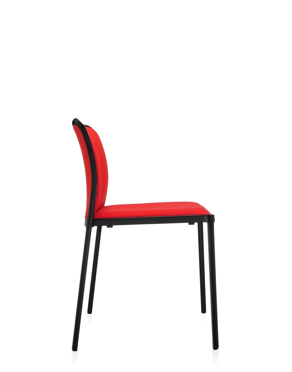 [product_category]-Kartell Audrey Soft Chair, Black/Red-Kartell-8058967161755-05975NG-KAR-3