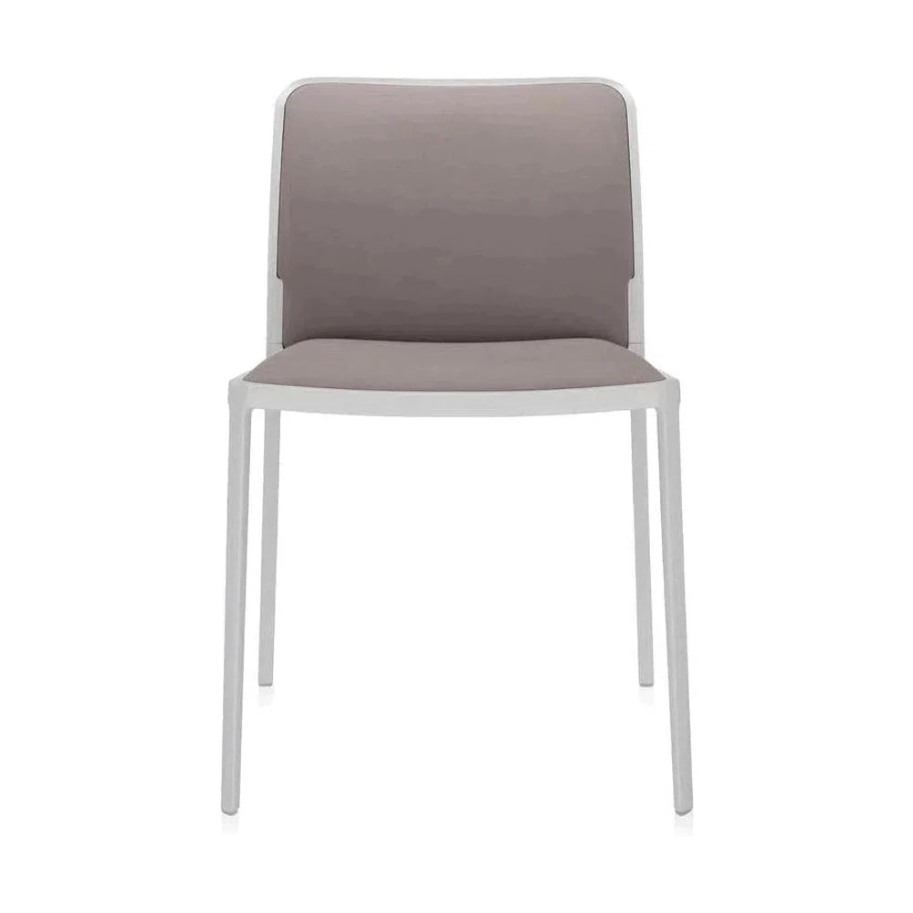 [product_category]-Kartell Audrey Soft Chair, White/Beige-Kartell-8058967162271-05975BD-KAR-1