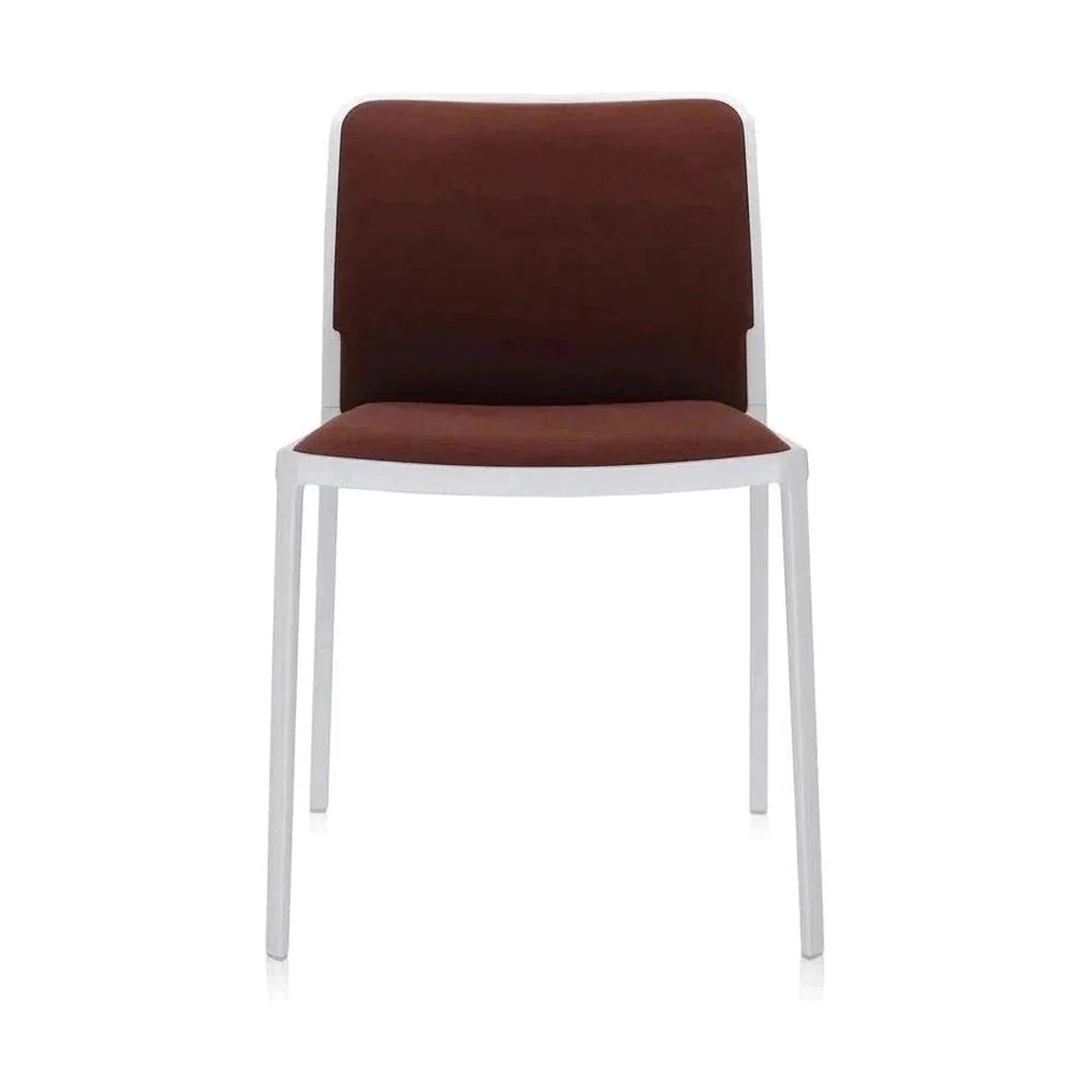 [product_category]-Kartell Audrey Soft Chair, White/Brick Red-Kartell-8058967162318-05975BM-KAR-1