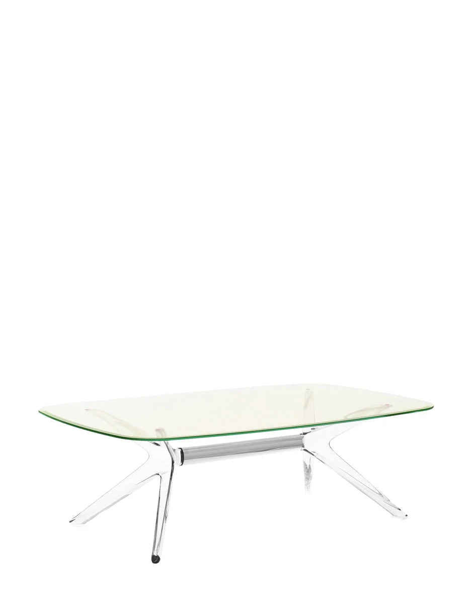 [product_category]-Kartell Blast Side Table Rectangular, Chrome/Yellow-Kartell-8058967268393-04096C4-KAR-2