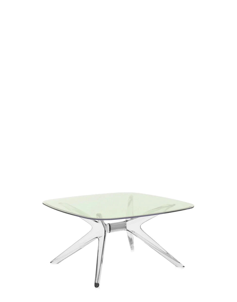 [product_category]-Kartell Blast Side Table Square, Chrome/Green-Kartell-8058967268119-04095C5-KAR-2