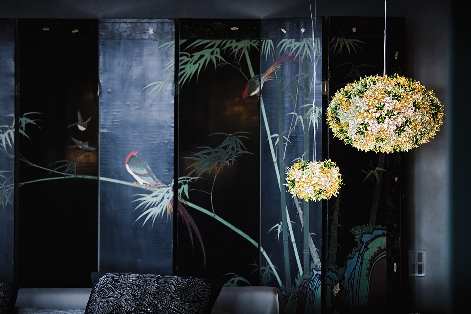[product_category]-Kartell Bloom Applique Suspension Lamp, Lavender-Kartell-8058967093926-09270LV-KAR-3