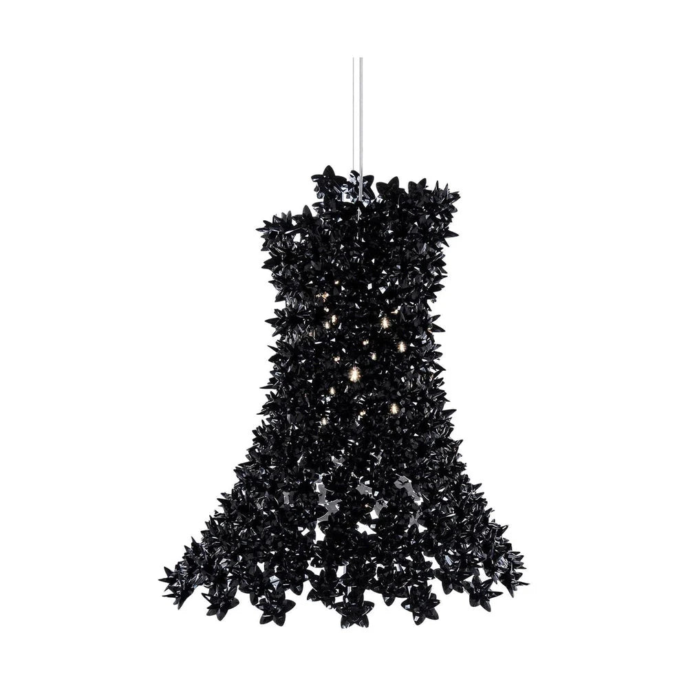 [product_category]-Kartell Bloom Hanging Suspension Lamp, Black-Kartell-8058967093780-0925009-KAR-1