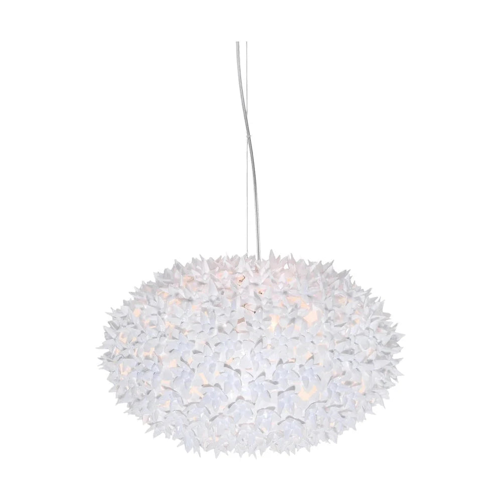 [product_category]-Kartell Bloom Hanging Suspension Lamp Medium, White-Kartell-8058967093902-0926503-KAR-1