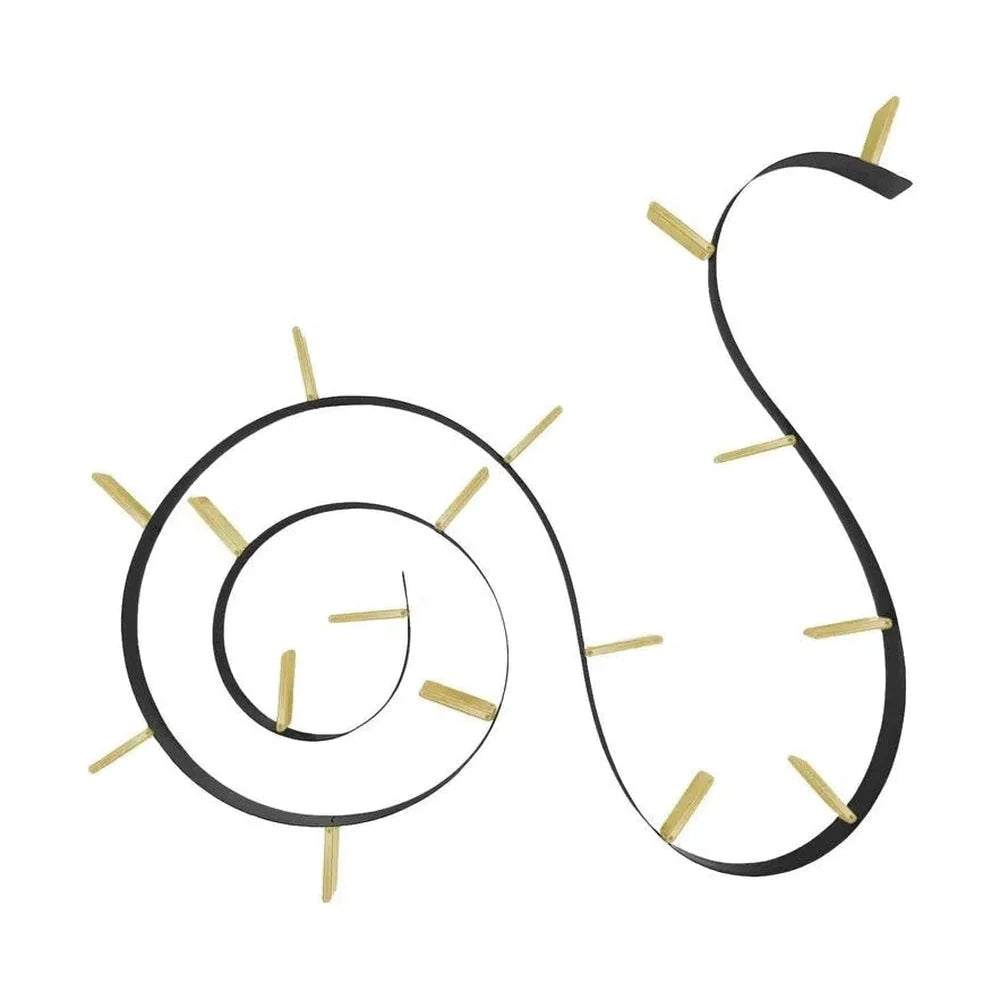 [product_category]-Kartell Bookworm Bookcase Long, Gold-Kartell-8058967203141-08010NR-KAR-1