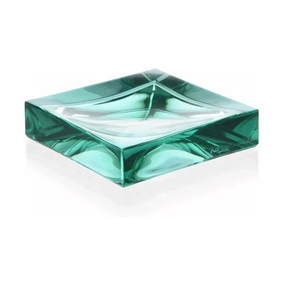 [product_category]-Kartell Boxy Soap Dish, Acquamarine Green-Kartell-8058967256178-09963VE-KAR-1