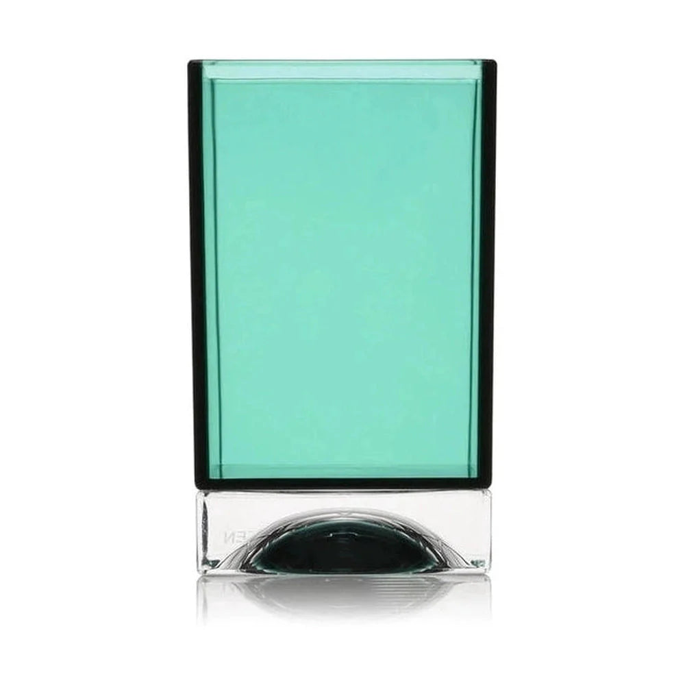 [product_category]-Kartell Boxy Toothbrush Holder, Acquamarine Green-Kartell-8058967256116-09962VE-KAR-1