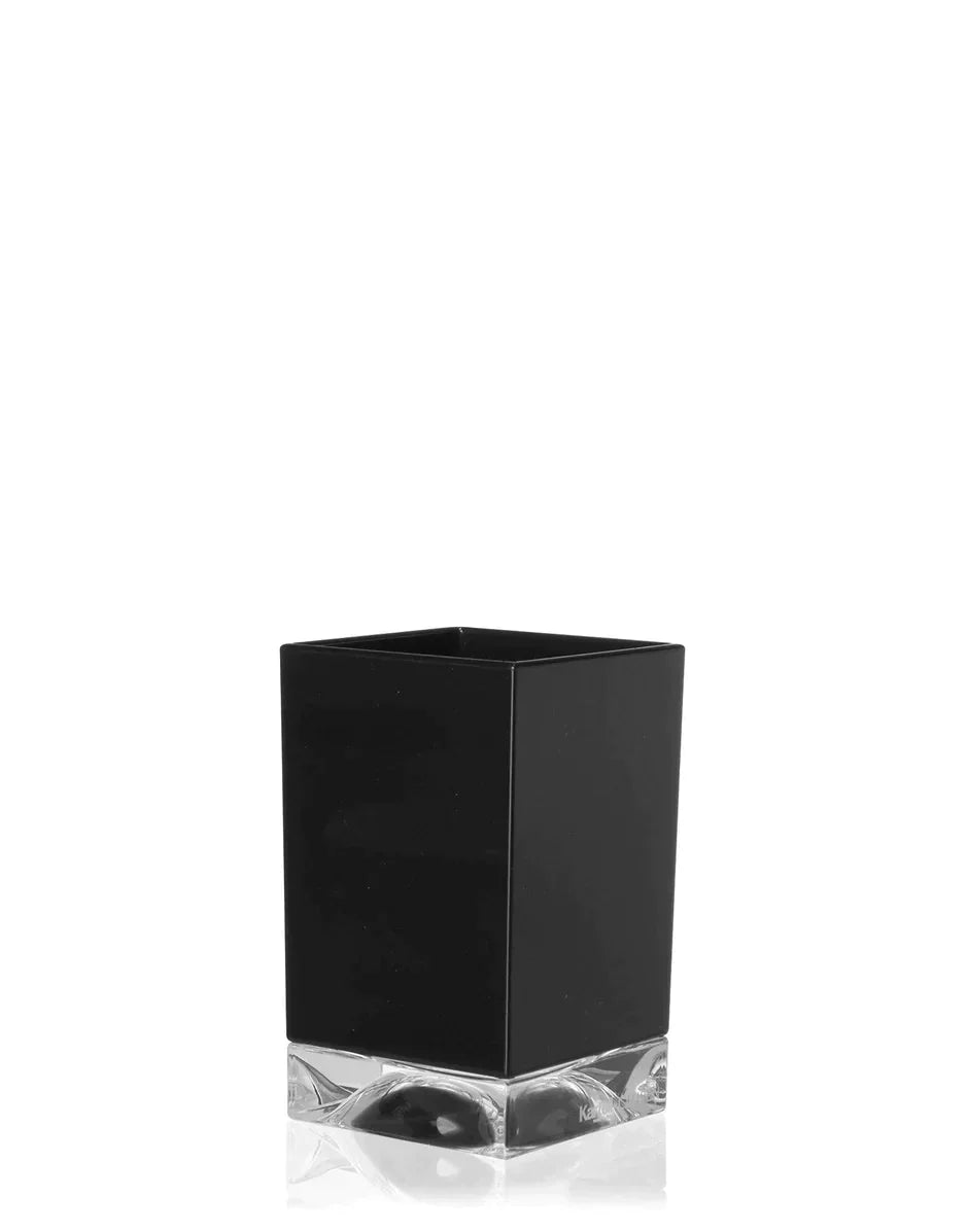 [product_category]-Kartell Boxy Toothbrush Holder, Black-Kartell-8058967256055-09962E6-KAR-7