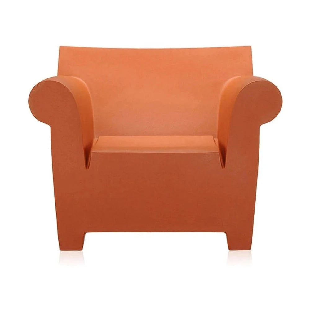 [product_category]-Kartell Bubble Club Armchair, Earth Red-Kartell-8034105784079-0607064-KAR-1