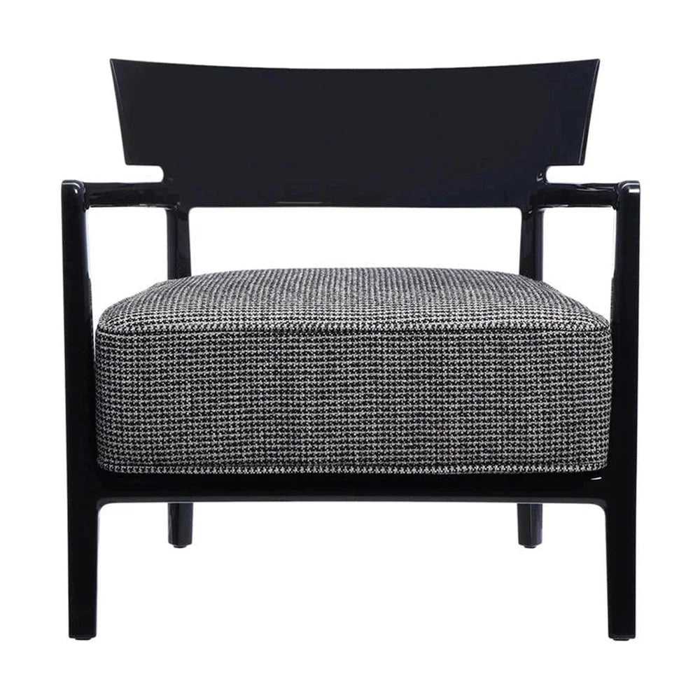 [product_category]-Kartell Cara Armchair, Black/Black/Beige-Kartell-8058967278064-058434H-KAR-1