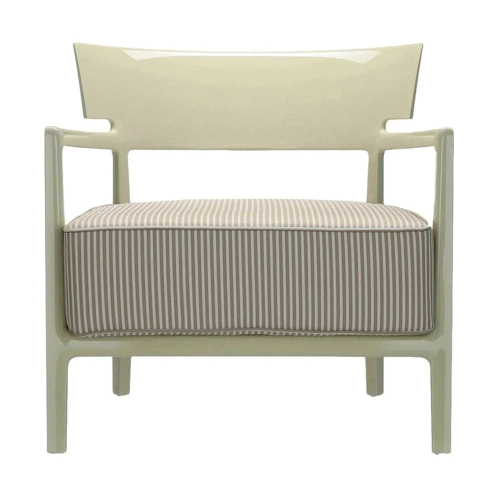 [product_category]-Kartell Cara Outdoor Armchair, Green/Beige-Kartell-8058967288377-058442I-KAR-1