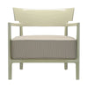 Kartell Cara Outdoor křeslo, zelená/béžová