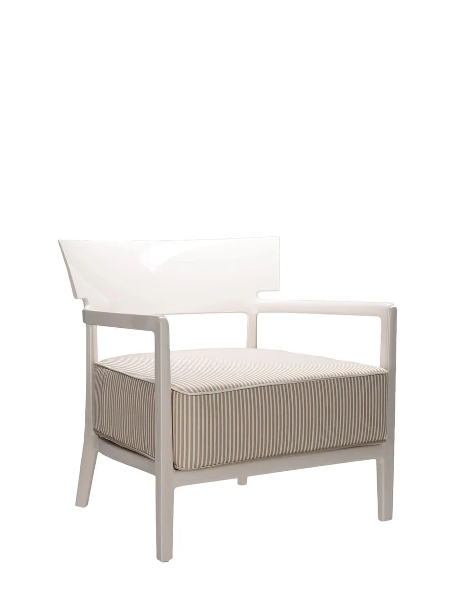 [product_category]-Kartell Cara Outdoor Armchair, Ivory/Beige-Kartell-8058967288339-058441I-KAR-2
