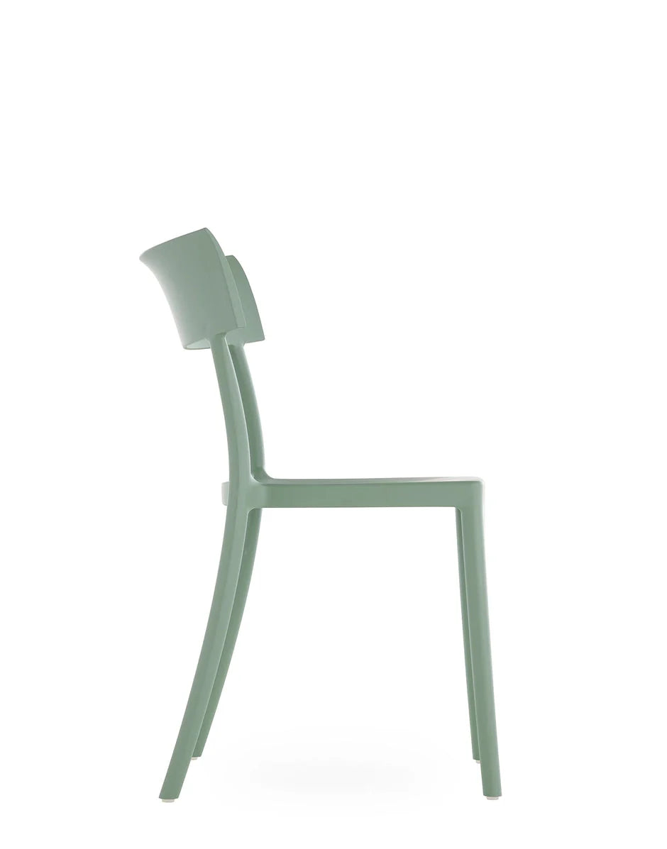 [product_category]-Kartell Catwalk Mat Chair, Sage Green-Kartell-8058967331523-G581814-KAR-3