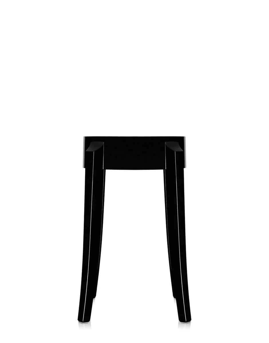 [product_category]-Kartell Charles Ghost Stool 46 Cm, Black-Kartell-8034105781832-04897E6-KAR-2