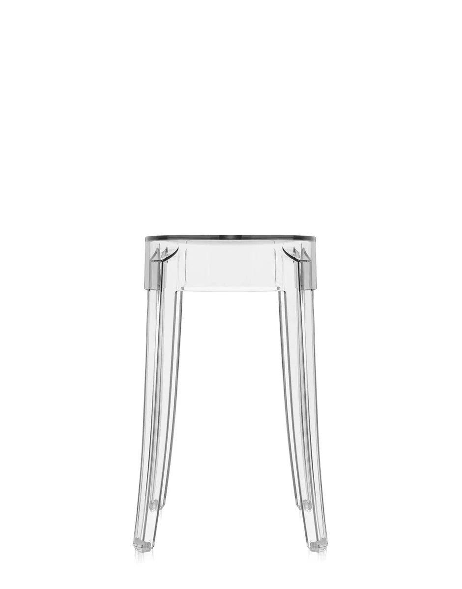 [product_category]-Kartell Charles Ghost Stool 46 Cm, Crystal-Kartell-8034105780354-04897B4-KAR-2