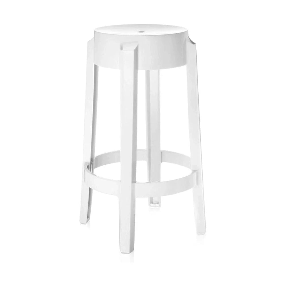 [product_category]-Kartell Charles Ghost Stool 65 Cm, White-Kartell-8034105782655-04898E5-KAR-1