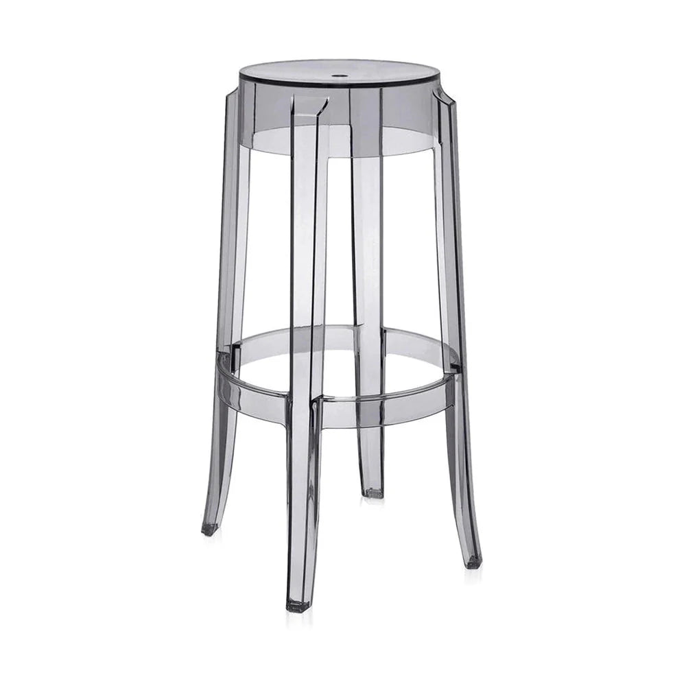 [product_category]-Kartell Charles Ghost Stool 75 Cm, Transparent-Kartell-8034105780385-04899P9-KAR-1