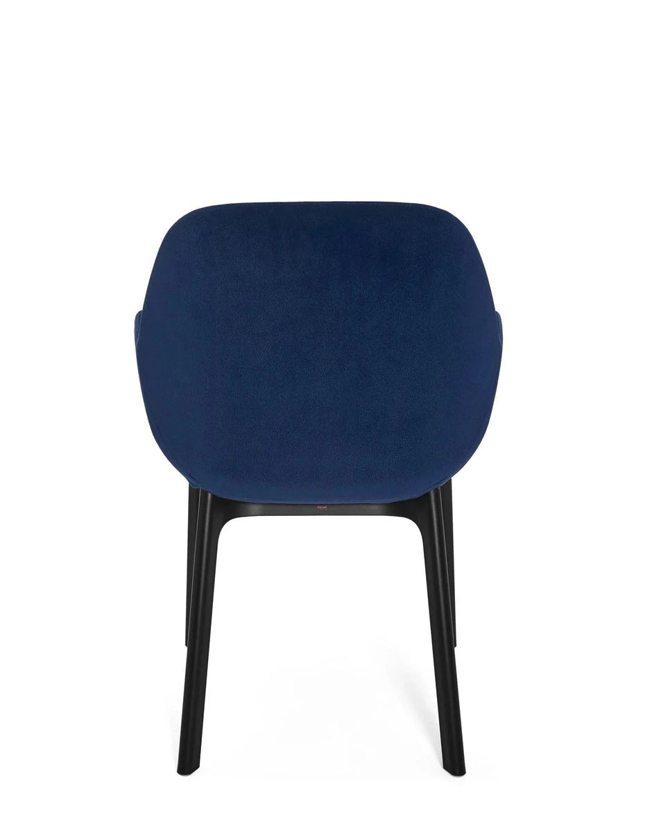[product_category]-Kartell Clap Aquaclean Armchair, Black/Blue-Kartell-8058967313321-04187N6-KAR-4