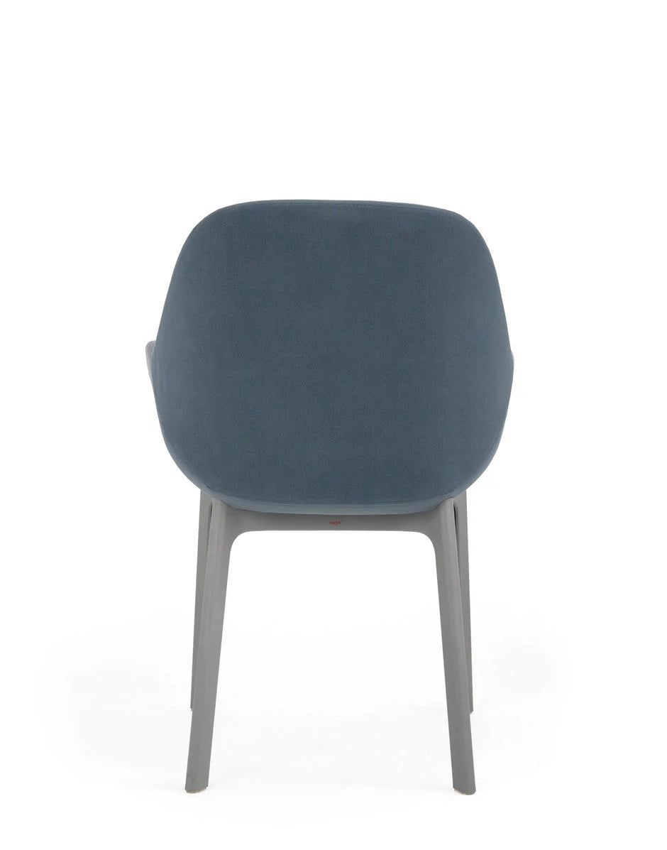 [product_category]-Kartell Clap Aquaclean Armchair, Grey/Dust-Kartell-8058967313185-04187G5-KAR-4